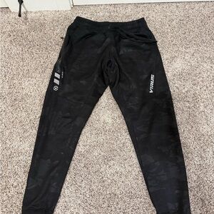 Virus Black Athletic Joggers